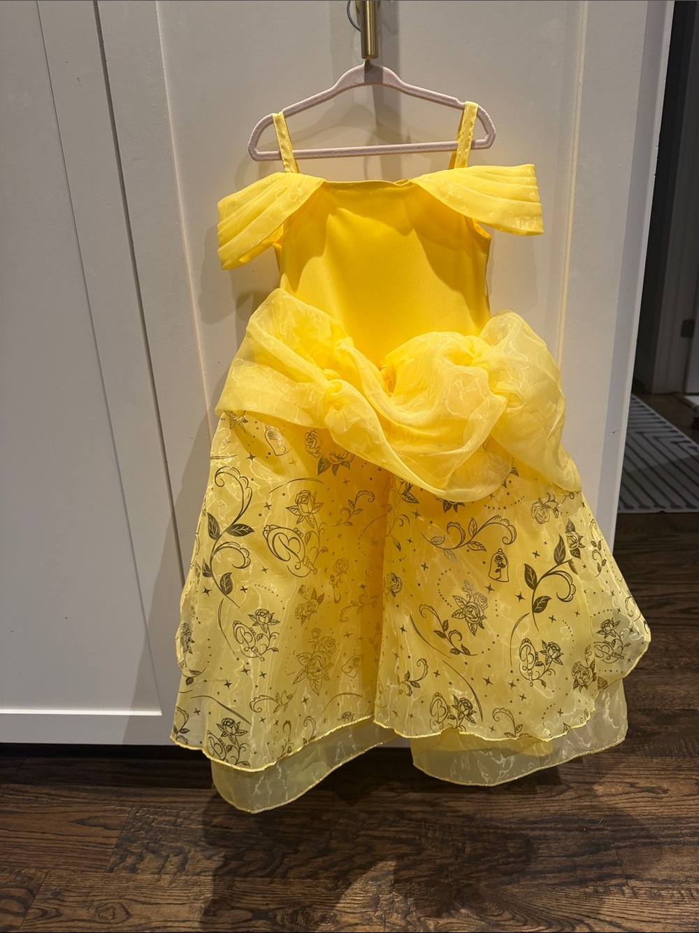 Disney Yellow Belle-Inspired Princess Dress Costume - Picture 2 of 4